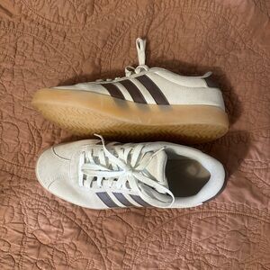 Adidas White and Gray Sneakers